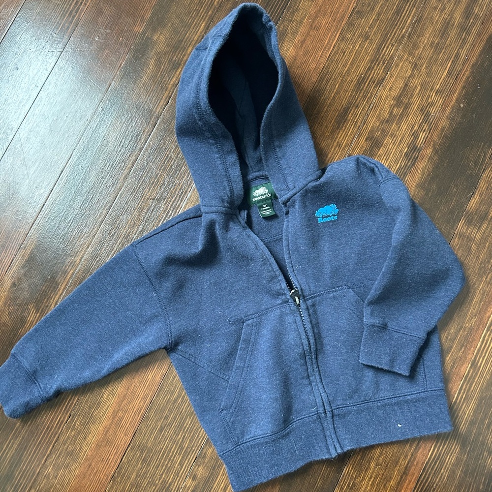 Navy Blue Kids Hoodie